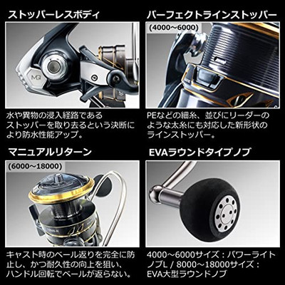 Daiwa Caldia SW 4000D-CXH 22 Spinning Reel (2022 Model)NEW