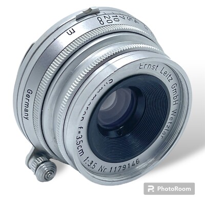Leica Summaron 35mm 3.5cm f3.5 Wide Angle M Mount Prime Lens Clean