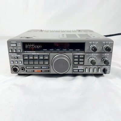 KENWOOD TS-440S 100W HF Ham Radio Transceiver Antenna Tuner Used