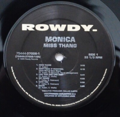 洋楽 Monica Miss Thang Dallas Austin 洋楽 Monica Miss Thang Dallas