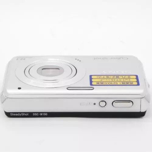 Sony Cyber-shot DSC-W190 12.1MP 3x Optical Zoom Digital Camera