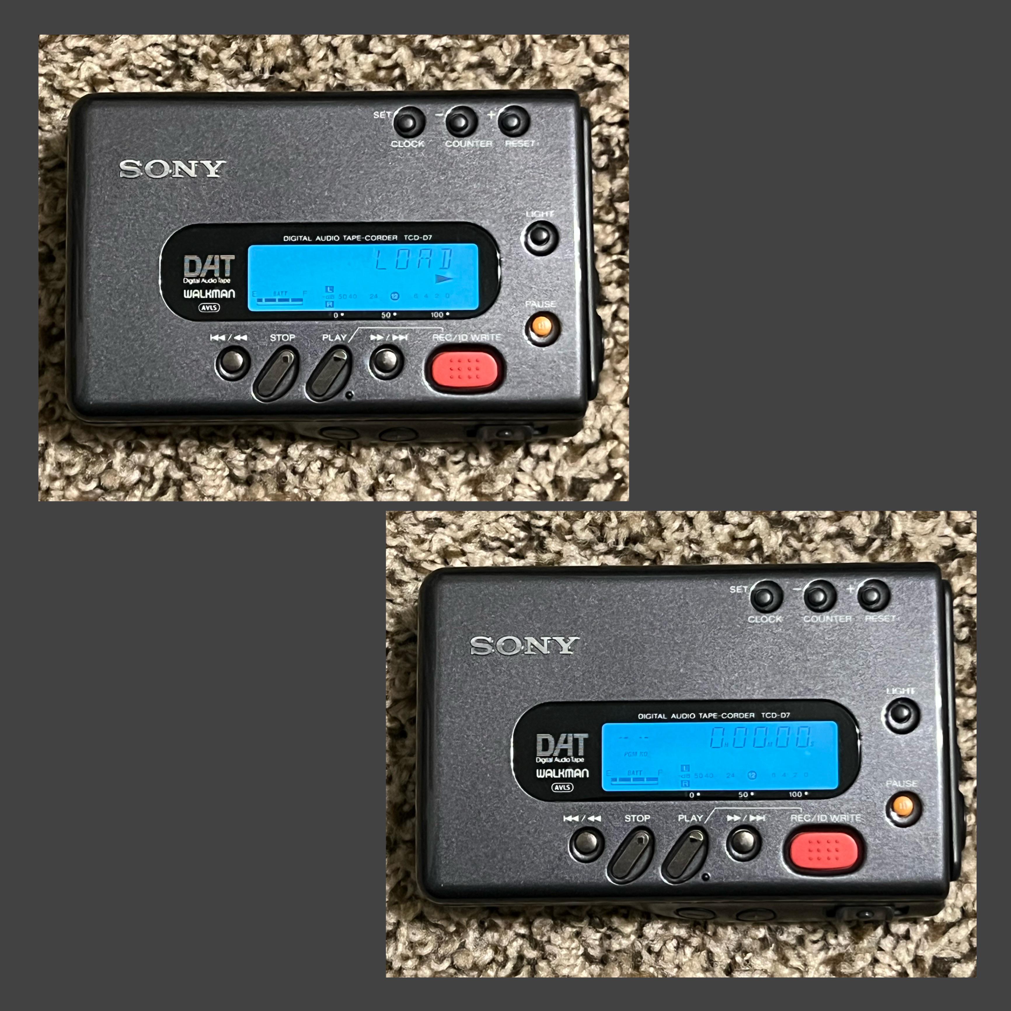 ソニーDAT TCD-D7 修理？ : r/audiorepair
