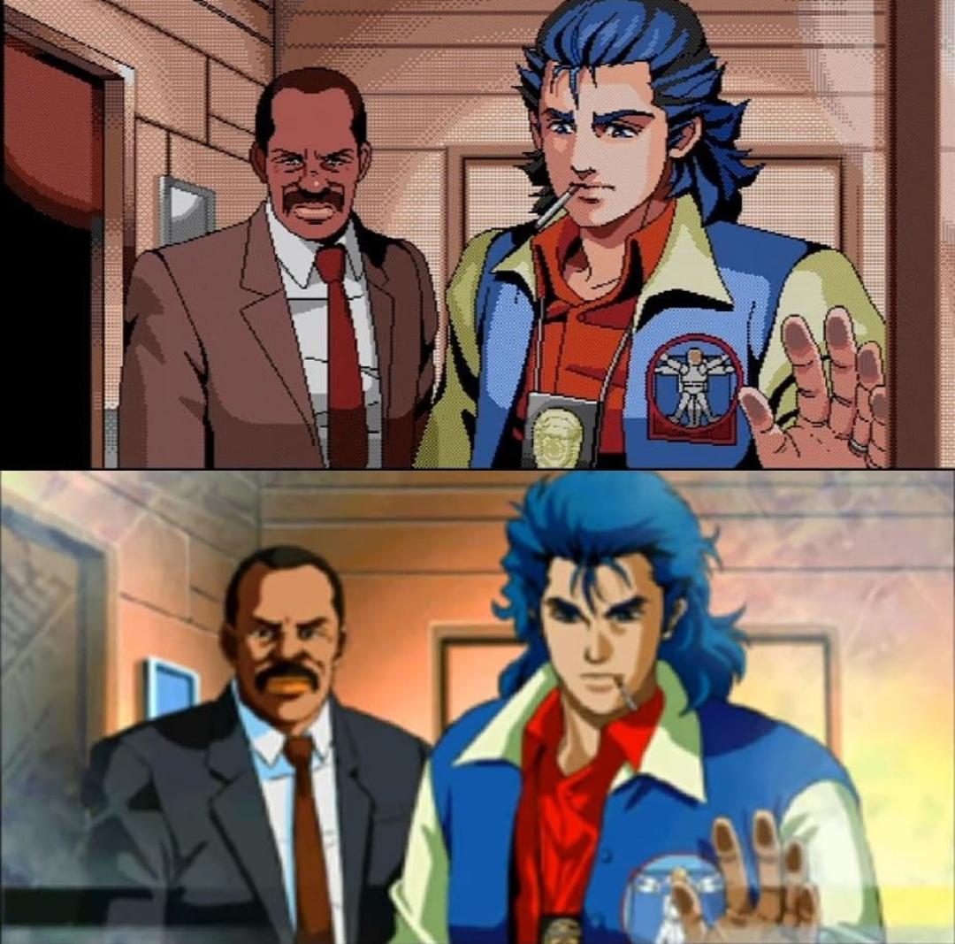 ポリスノーツ ビジュアル比較 : r/pc98