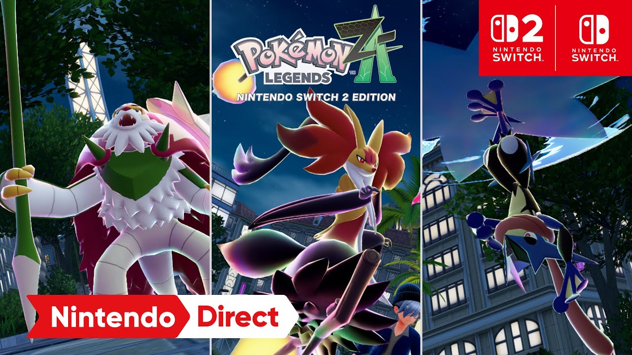 Pokémon LEGENDS Z-A Nintendo Switch 2 Edition [Nintendo Direct