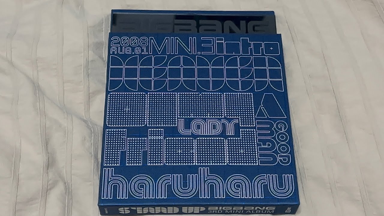 Unboxing Bigbang Stand up 3rd mini album - YouTube