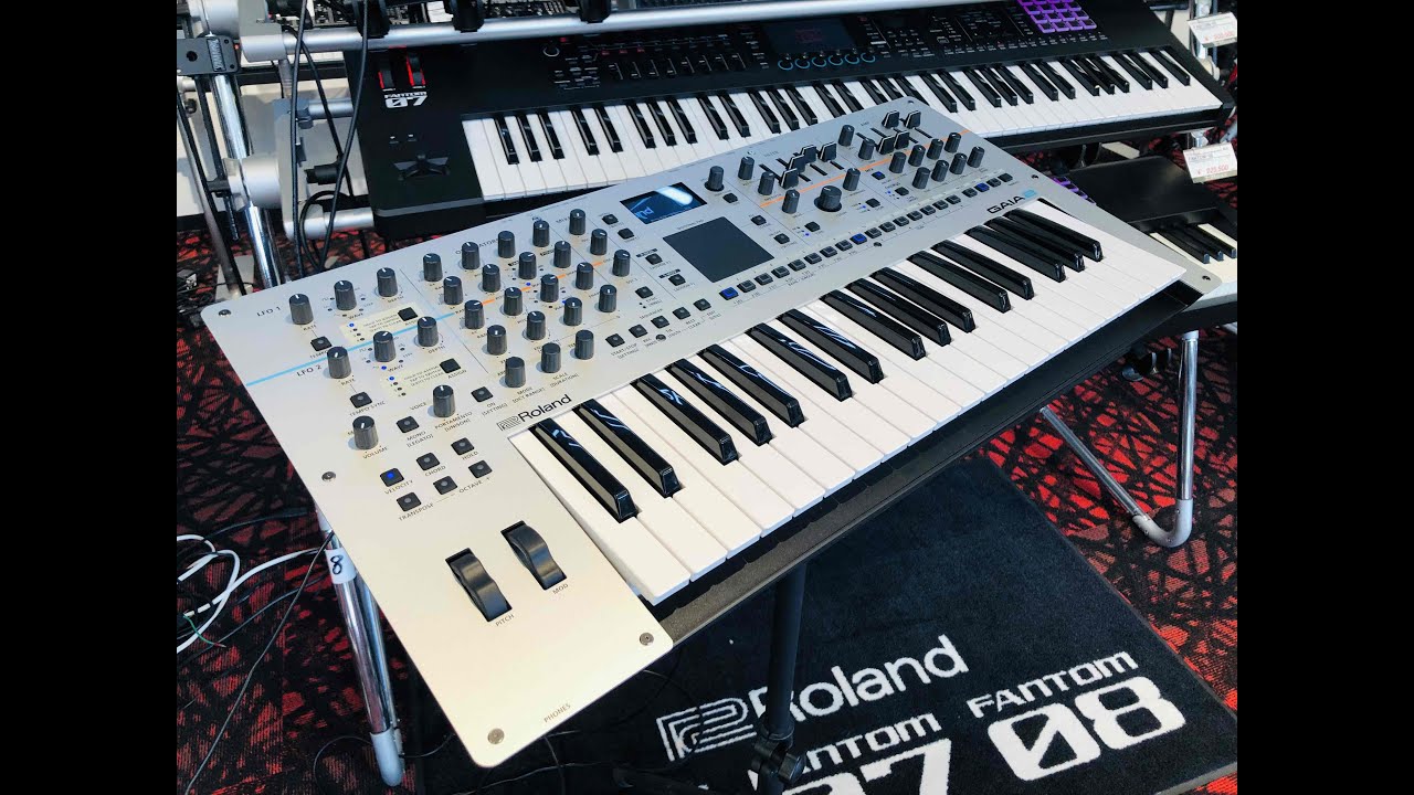 MARKS】Roland GAIA2で音作り。 - YouTube