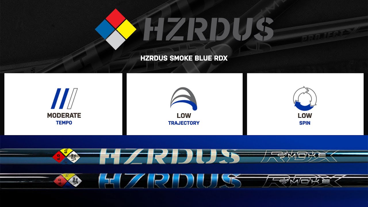HZRDUS Smoke Blue RDX - Wood Shaft | Project X Golf - YouTube