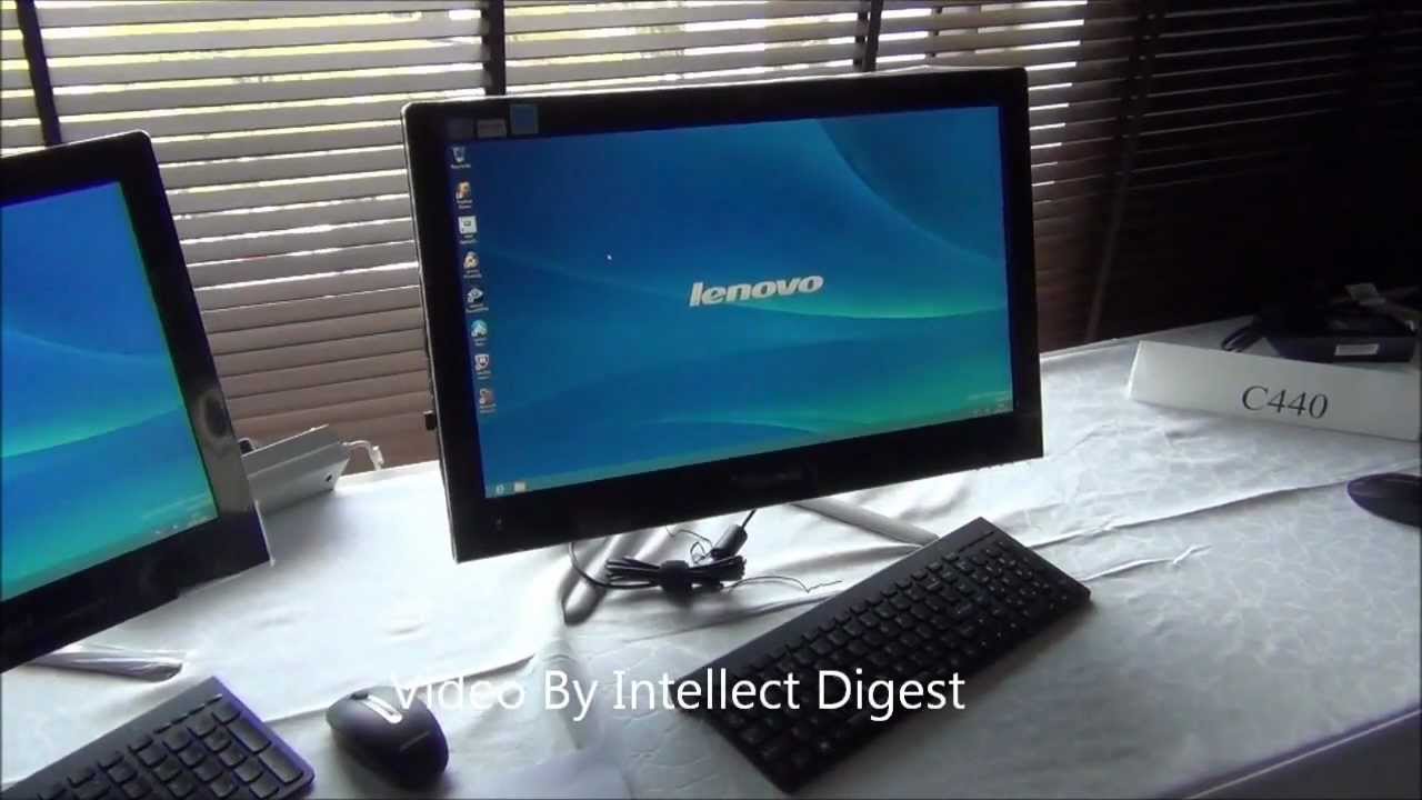Lenovo All In One C440 Desktop Computer Review - YouTube