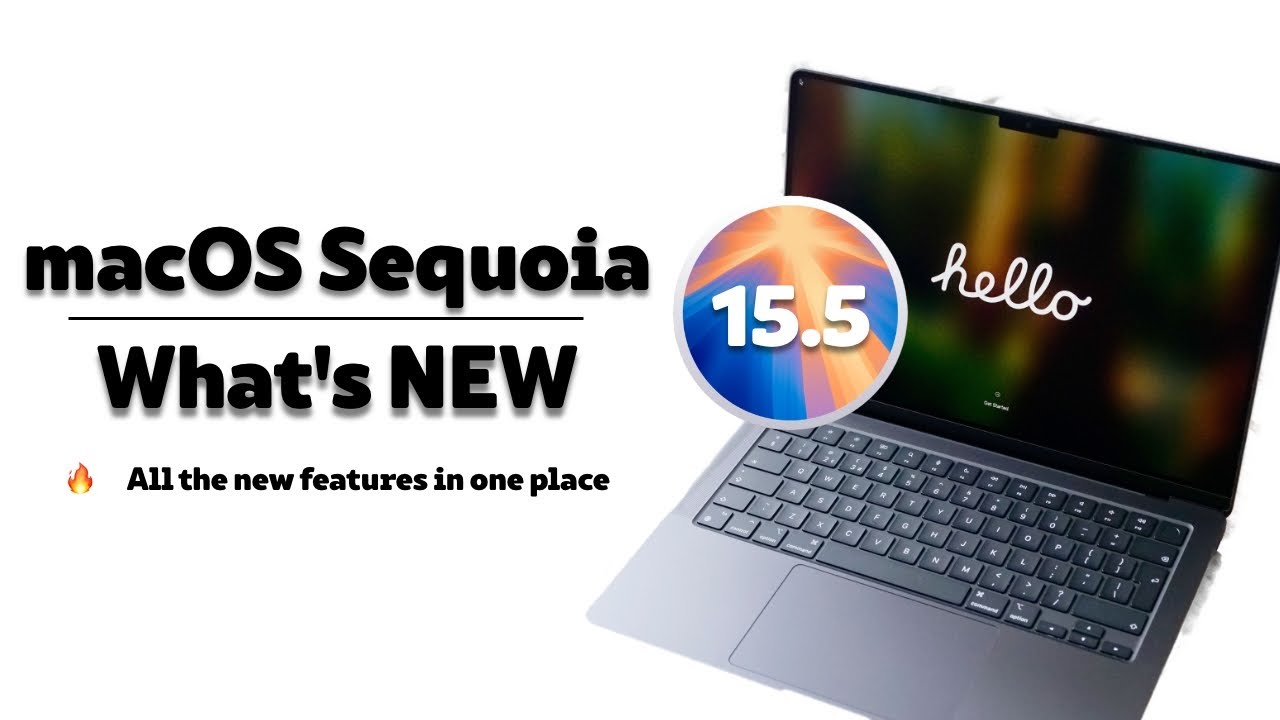 MacOS 15.5 Sequoia – ALL New Features! QUICK Overview! - YouTube