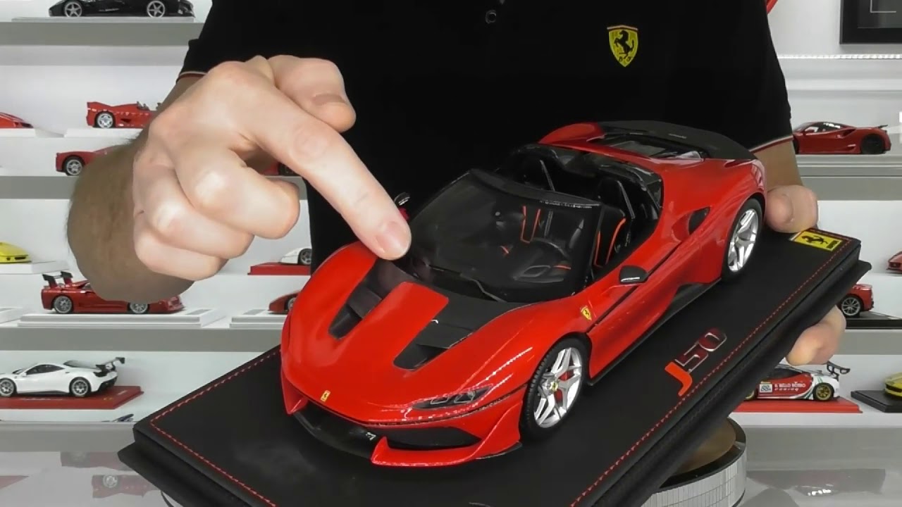 1/18 FERRARI J50 by BBR Models - Full Review - YouTube
