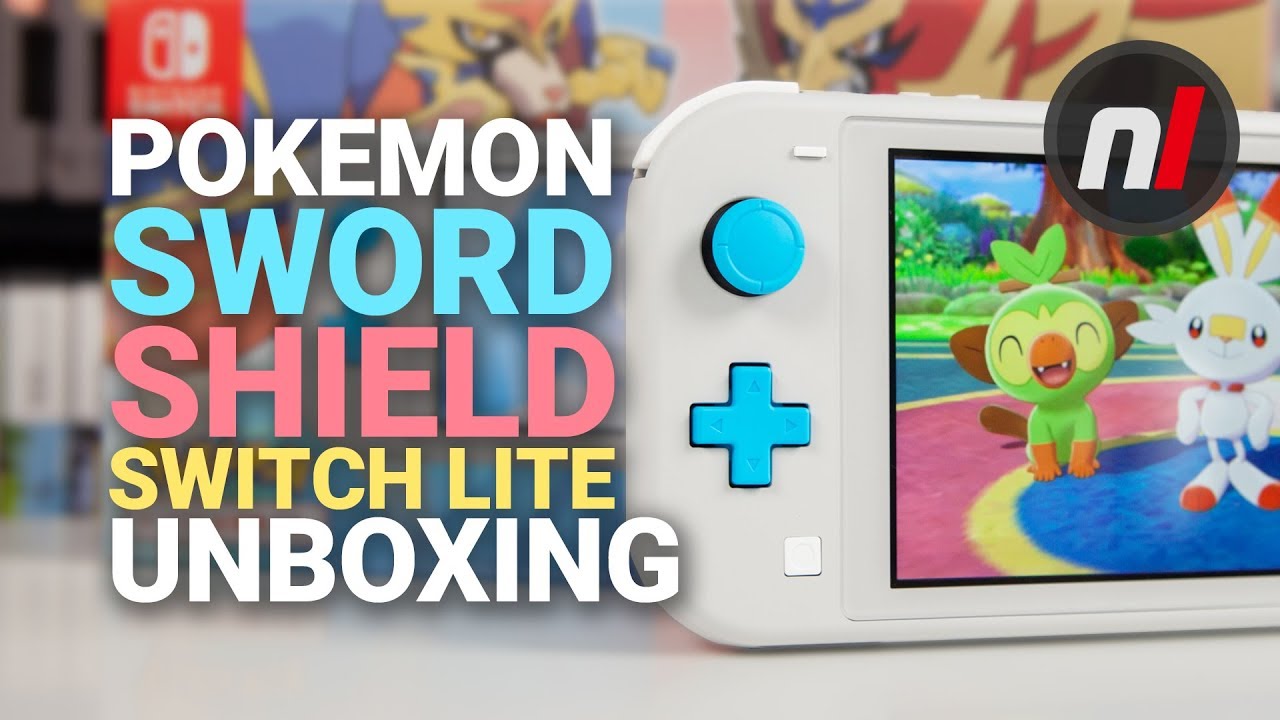 Pokemon Sword & Shield Zacian & Zamazenta Nintendo Switch Lite