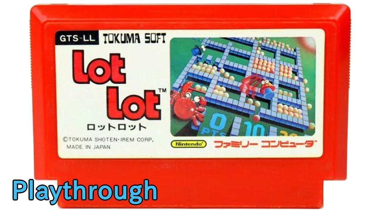 1985 NES Playthrough Lot Lot (Full Games) - YouTube