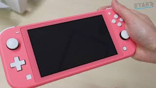 Nintendo Switch Lite新色「コーラル」を触ってみた！ - YouTube