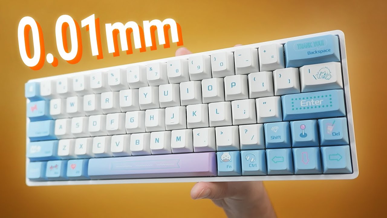 One of the fastest magnetic keyboards (Sikakeyb Castle HM66