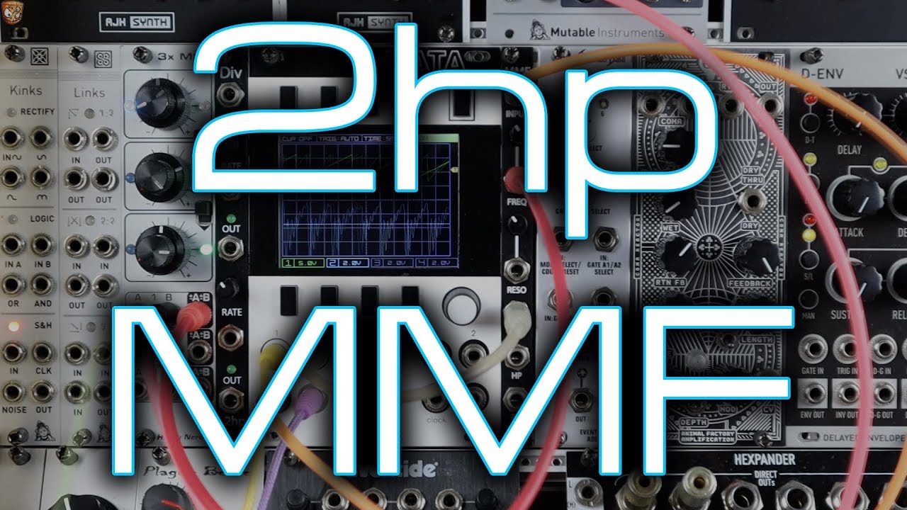 2hp MMF - Analog Multimode Filter #2hpTuesdays - YouTube