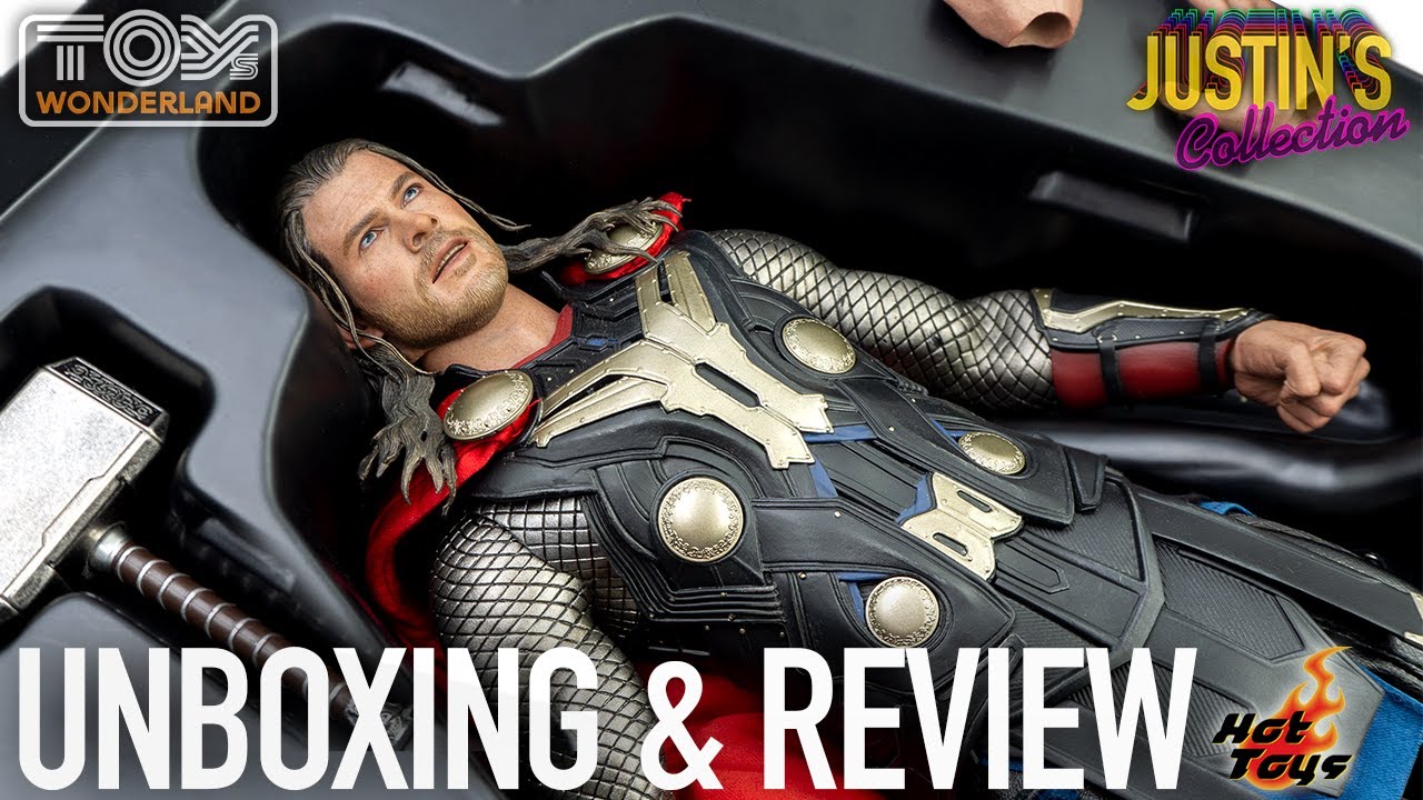 Hot Toys Thor The Dark World Unboxing & Review - YouTube