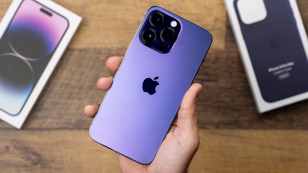 Apple iPhone 14 Pro Max Physical Dual Sim 256GB Deep Purple 5G