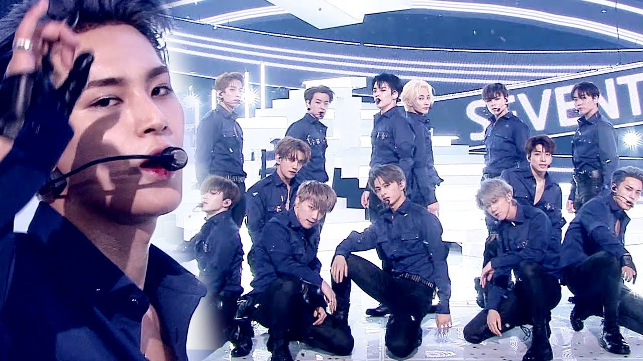 SEVENTEEN - HIT [Music Bank Ep 991] - YouTube