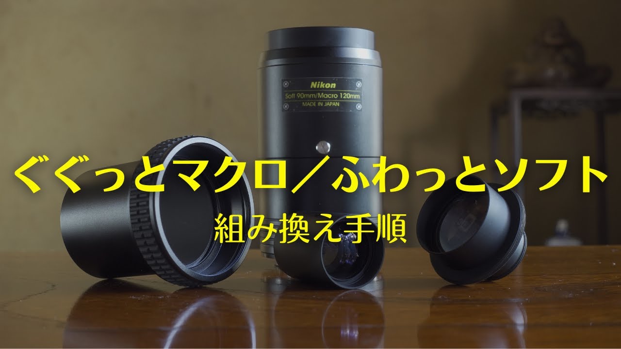 ニコンおもしろレンズ工房】「ぐぐっとマクロ／ふわっとソフト」の