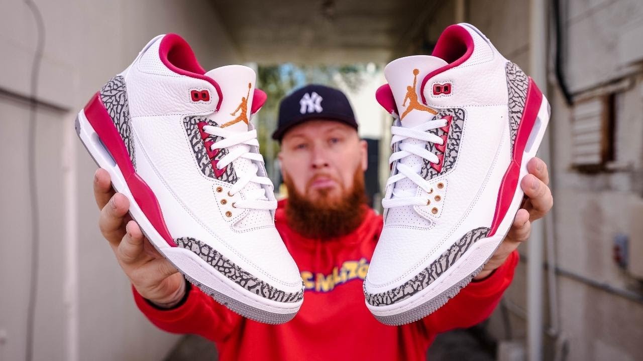 DON'T BUY THE JORDAN 3 CARDINAL RED SNEAKERS WITHOUT WATCHING THIS