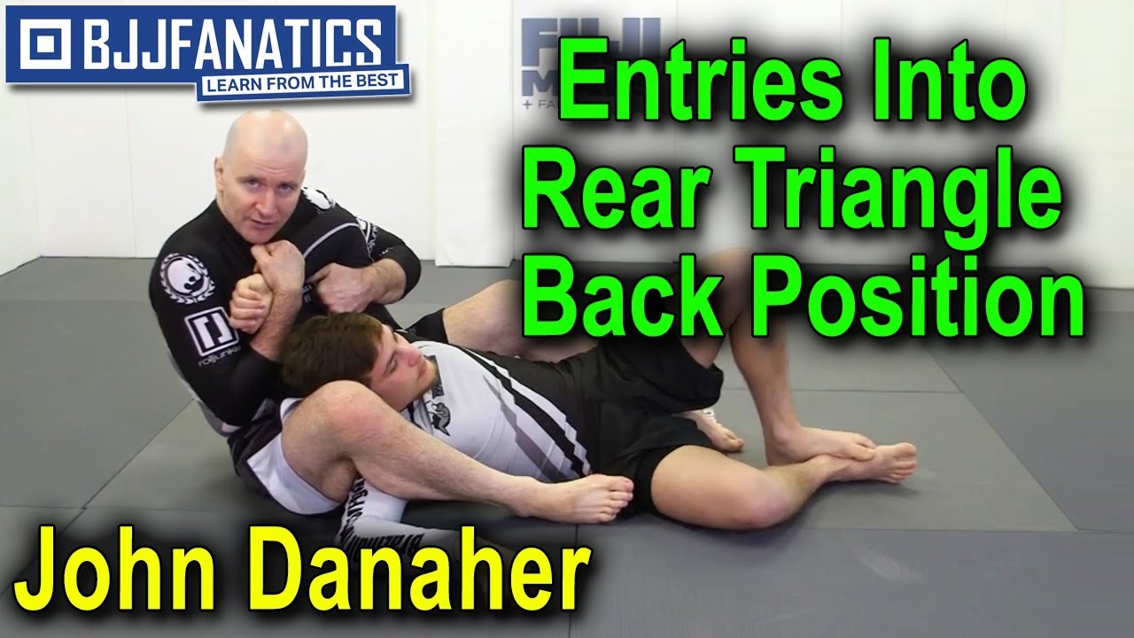 Entries Into Rear Triangle Back Position by John Danaher - YouTube