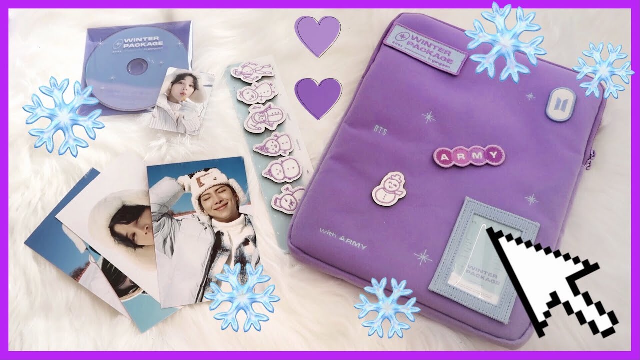 BTS ウィンターパッケージ BTS ウィンパケ 2021 Unboxing BTS Winter