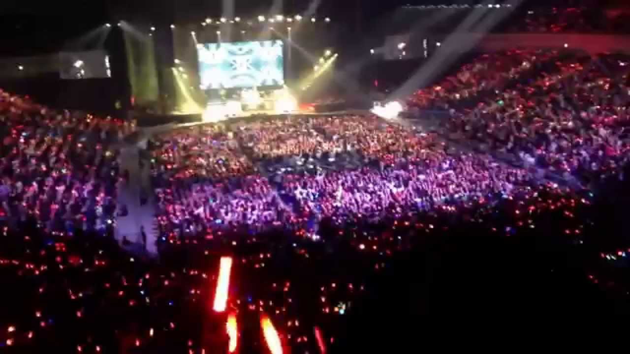 XJAPAN MSG前哨戦LIVE 2014.10.1 横浜アリーナ Rusty Nail途中から