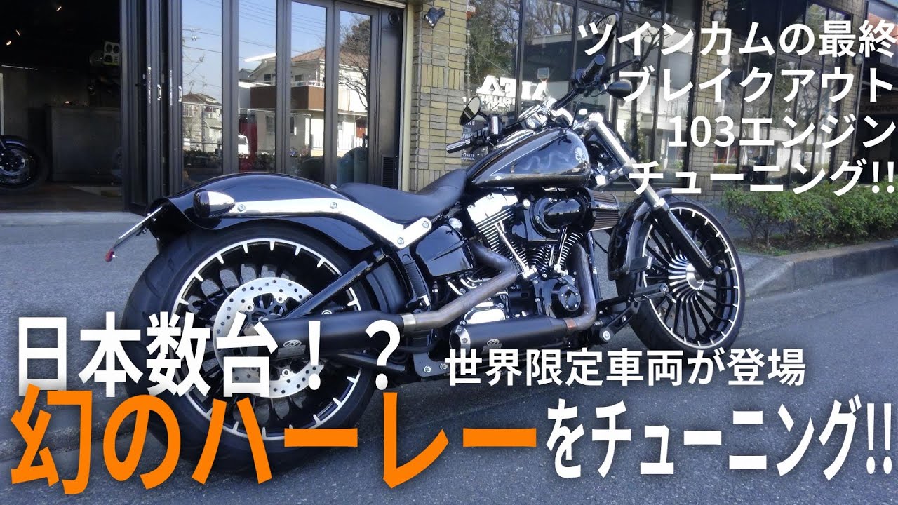 ハーレーダビッドソン】日本数台！？幻のハーレーをチューニング