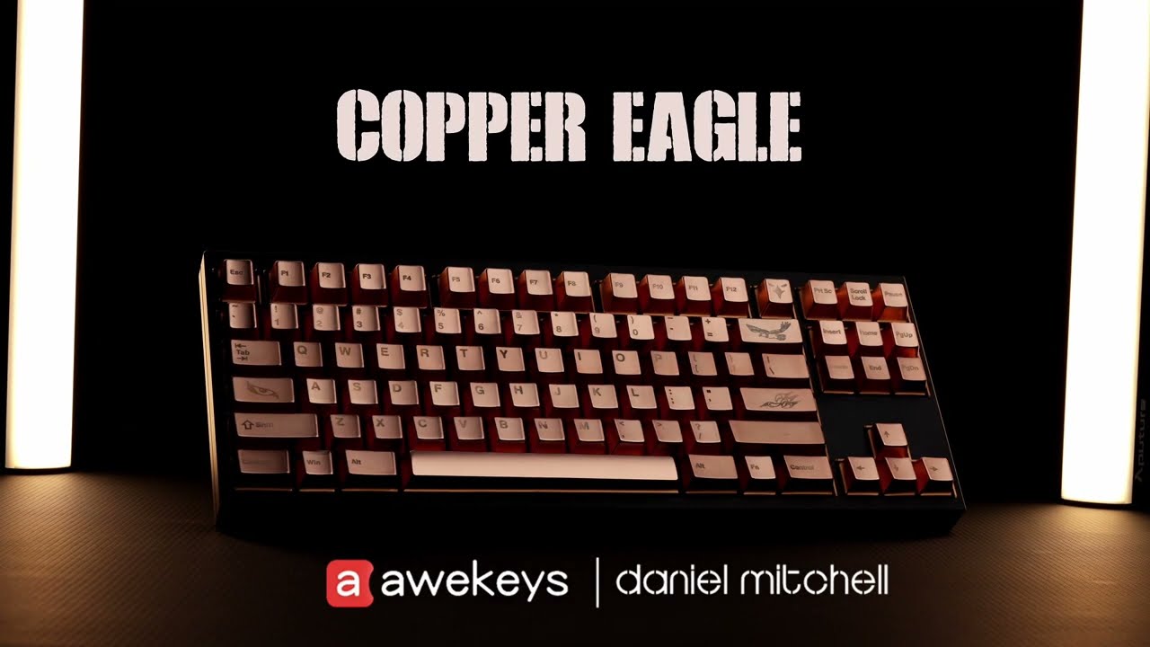 フルメタルキーキャップセット コッパーイーグル – Awekeys