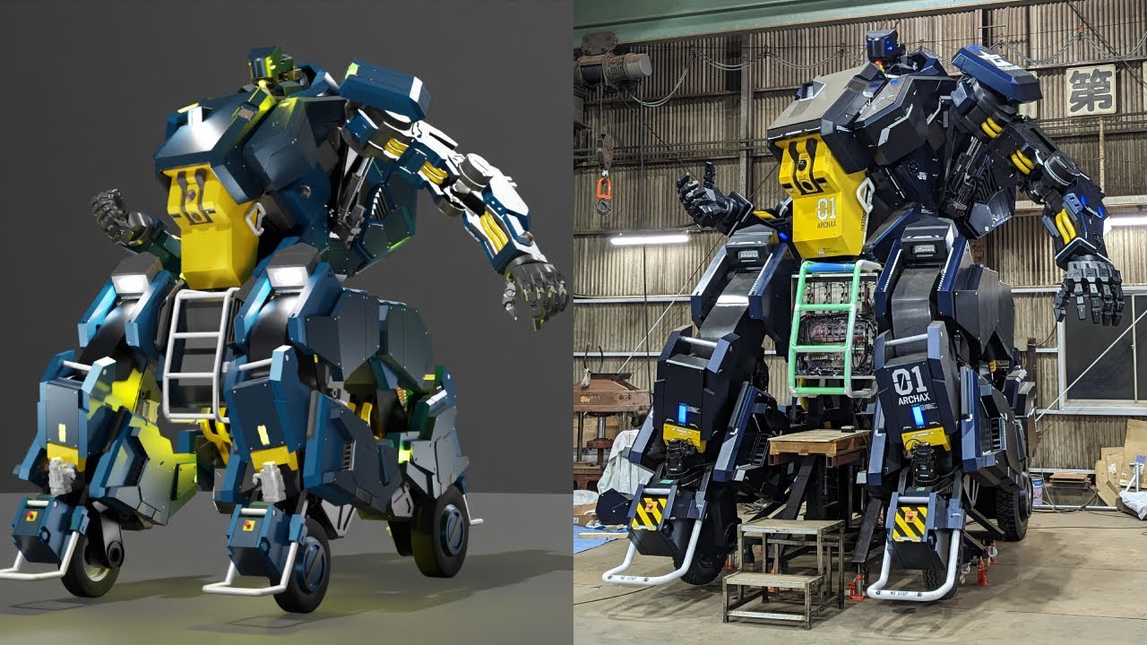 Cockpited Robot】cockpited robot Archax - Operation test｜TSUBAME