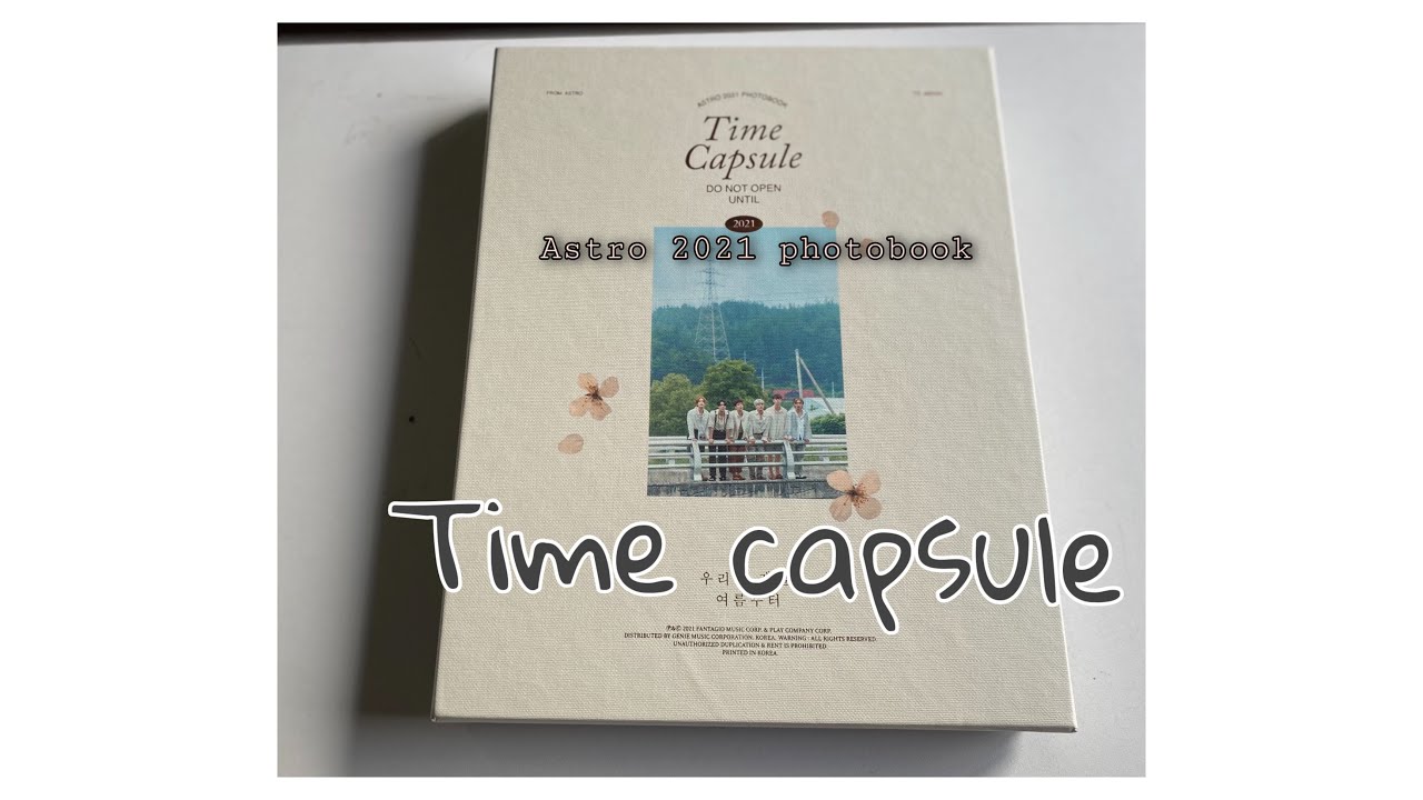 Astro 2021 photobook: Time capsule unboxing 🌻 - YouTube