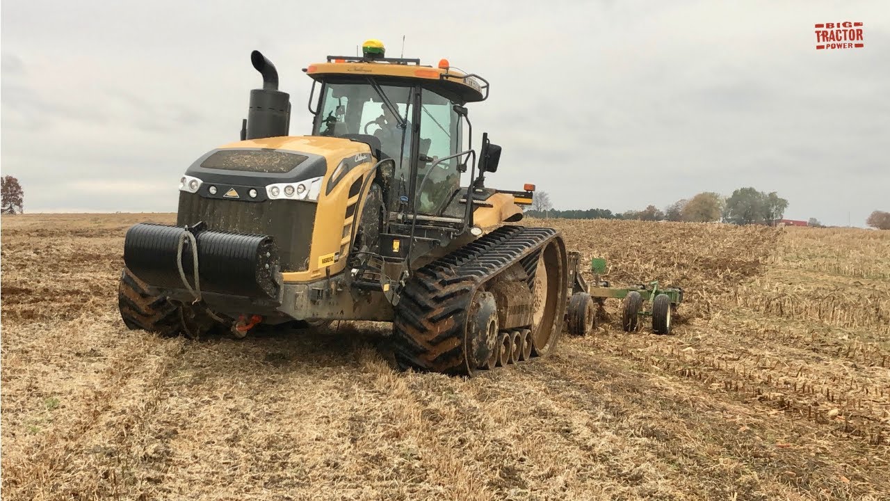 Heavy Duty Tillage | 600 HP CHALLENGER MT875E Tractor - YouTube