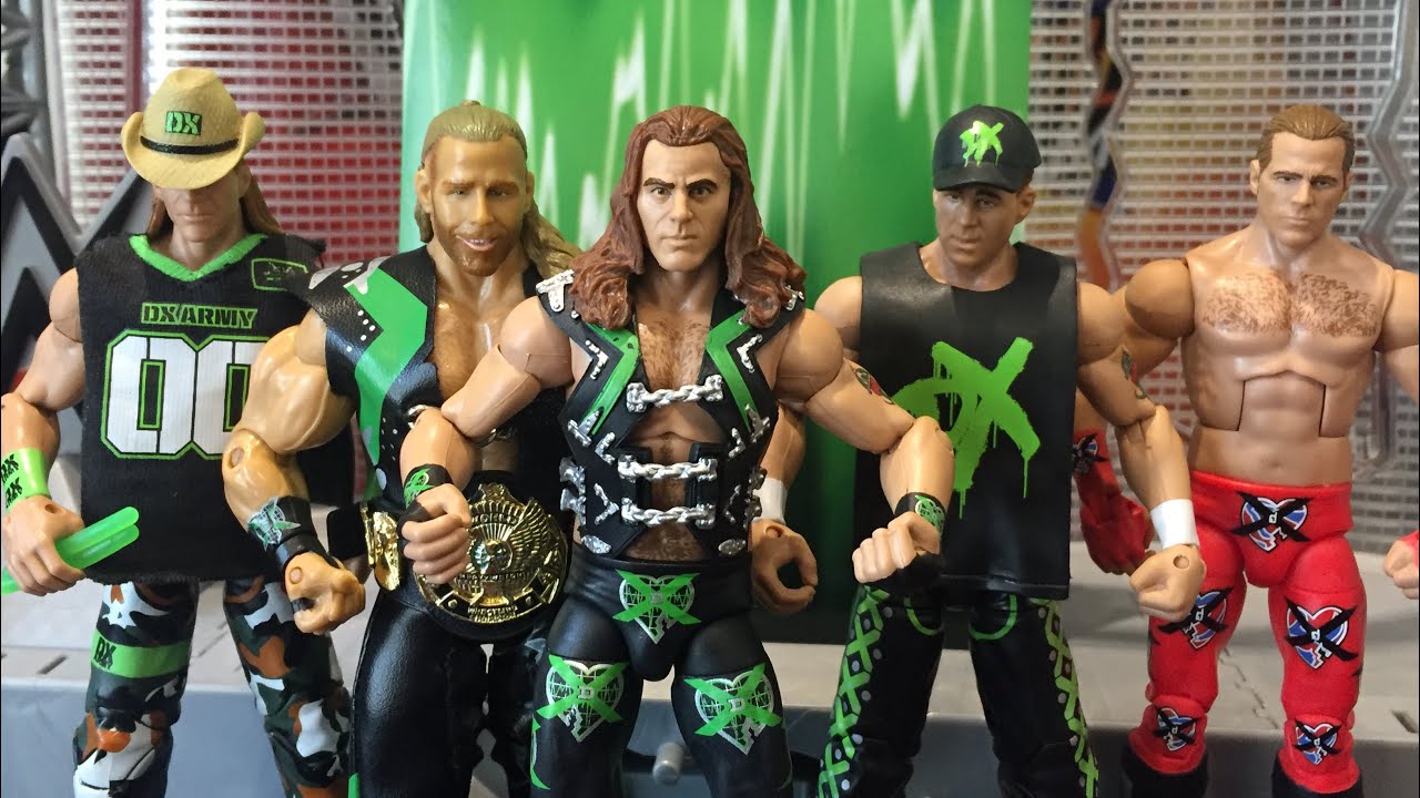 WWE Mattel Ringside Collectibles Exclusive DX HBK Shawn Michaels