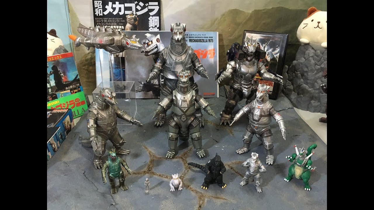 My MechaGodzilla figure collection Review ! メカゴジラ フィギュア