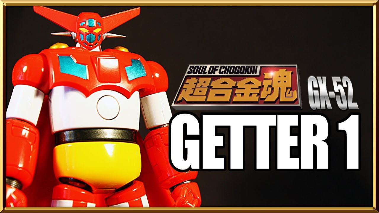 GX-52 GETTER ROBO 1 Soul of Chogokin diecast robot review - YouTube