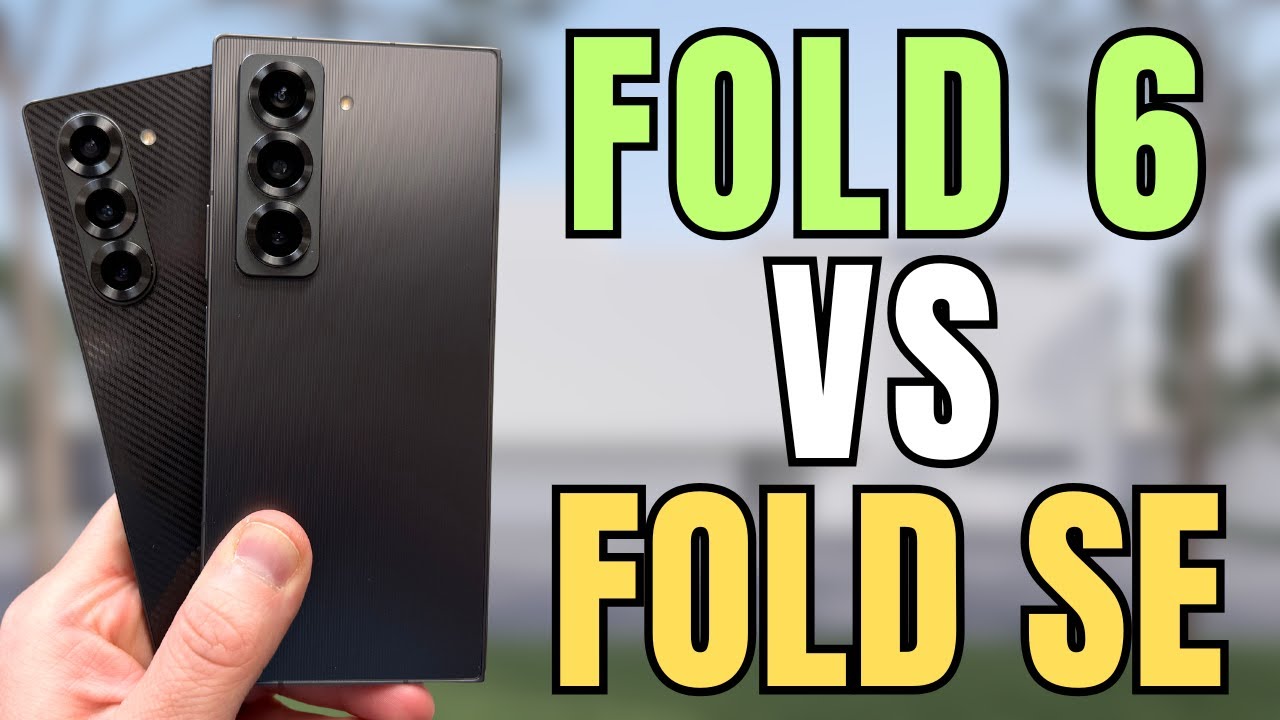 Galaxy Z Fold Special Edition vs Galaxy Z Fold 6 Full Comparison