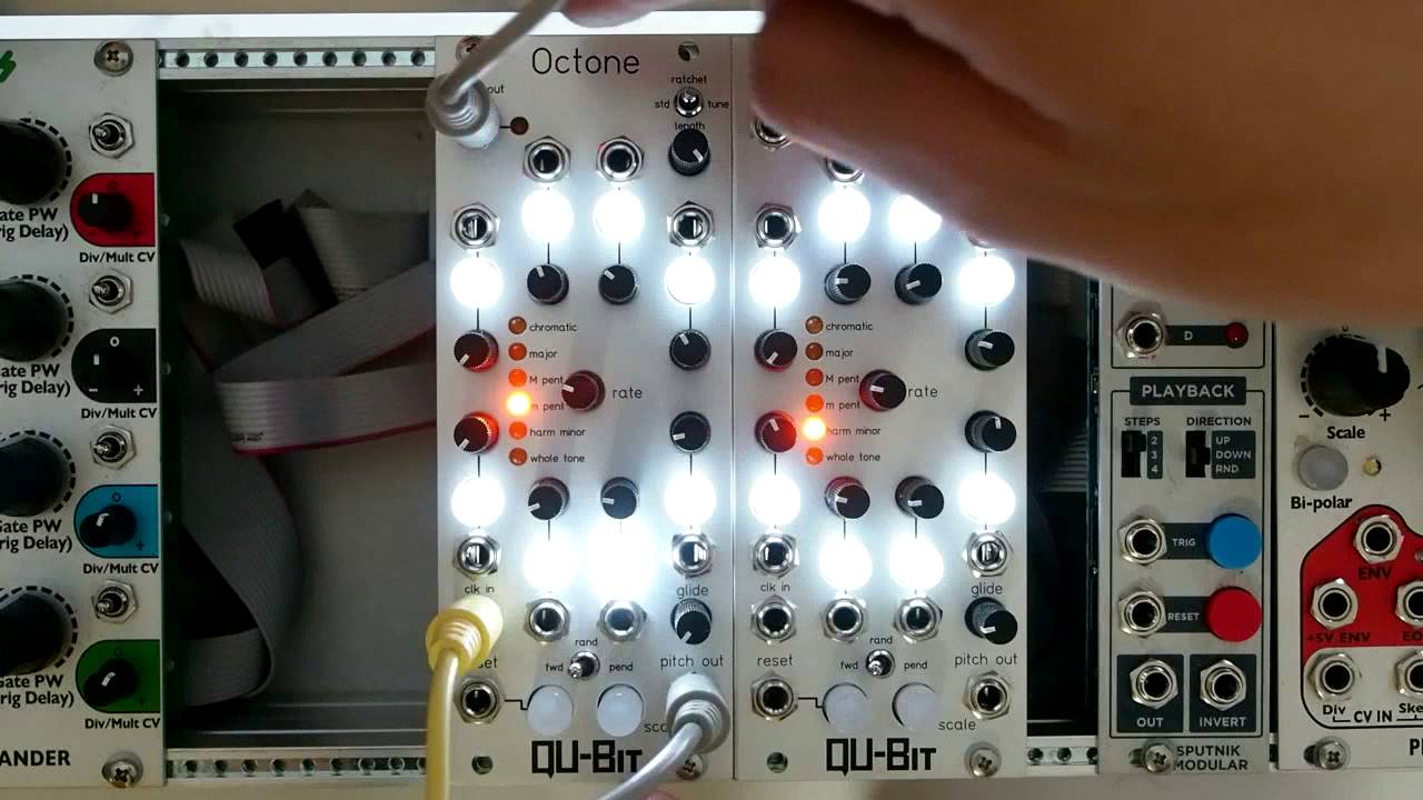 Qu-bit Electronix Octone (Silver)— Clockface Modular