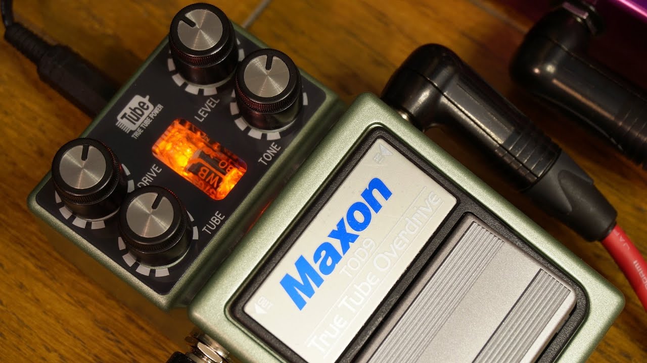 Maxon TOD9 True Tube Overdrive Testing - YouTube