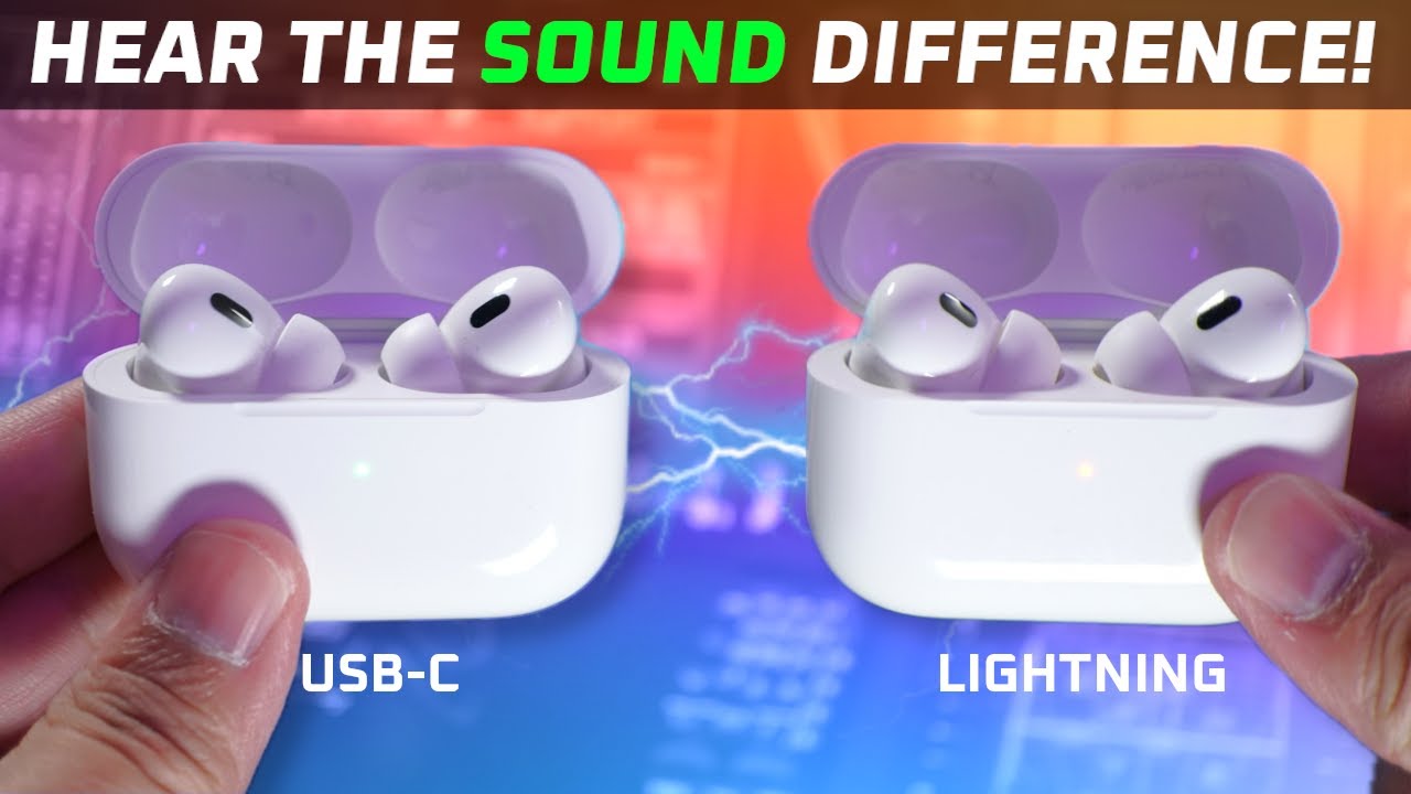 AirPods Pro 2 USB-C vs Lightning - Hidden Differences! 🤔 - YouTube