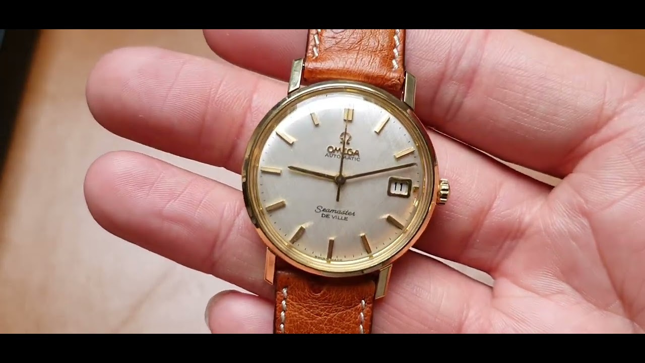 1963/64 Omega Automatic seamaster De Ville Date Model 166.5020 in