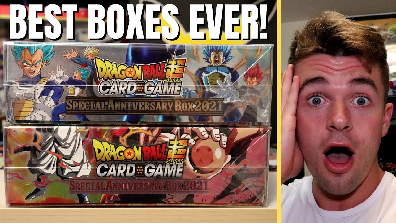 NEW* Dragon Ball Super 2021 Special Anniversary Box Opening! - YouTube