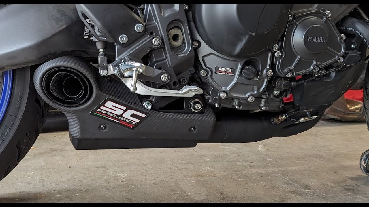 1st EVER!] 2024 Yamaha MT-09 | SC Project STR-1 Exhaust - YouTube
