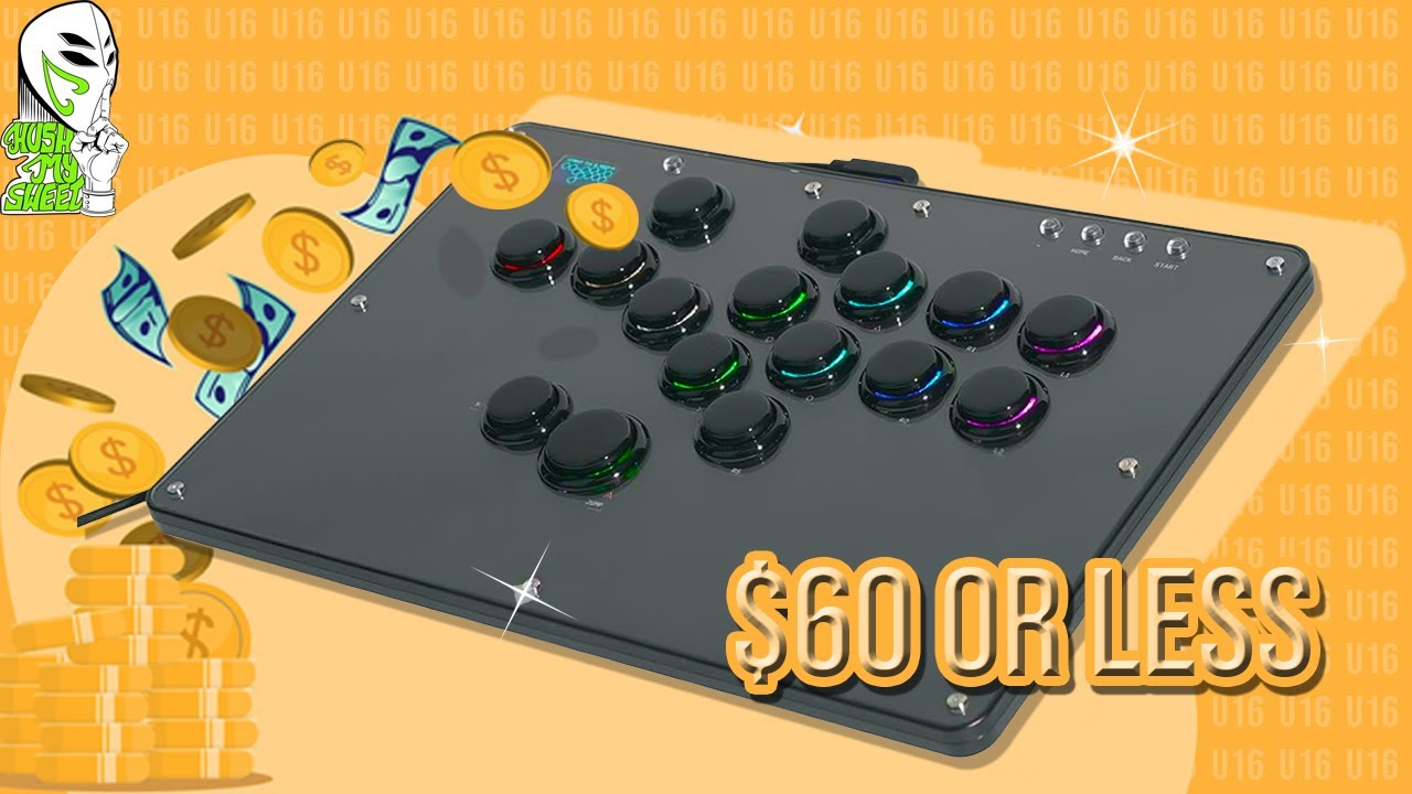 A budget-friendly all-button controller: The Haute42 U16! - YouTube
