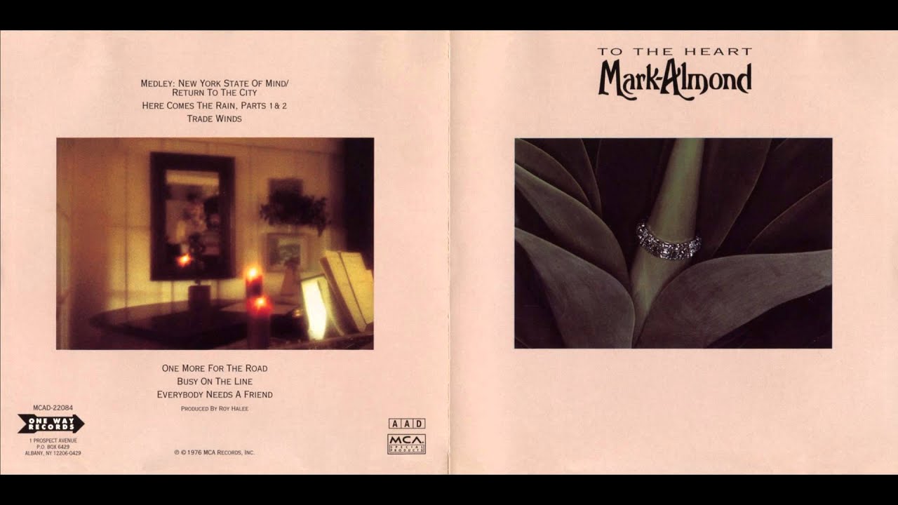 Mark Almond - To The Heart ( Full Album ) 1976 - YouTube