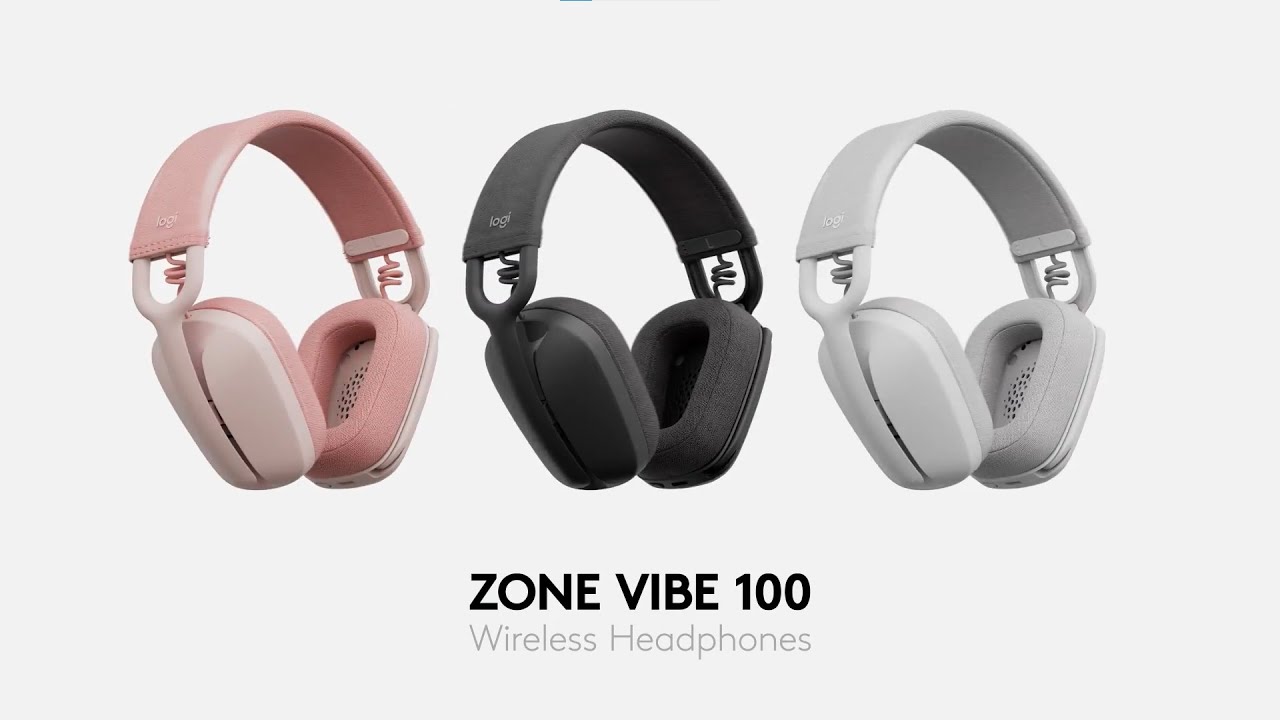 185gの軽量ワイヤレスヘッドセット「ZONE VIBE 100」がロジクールから