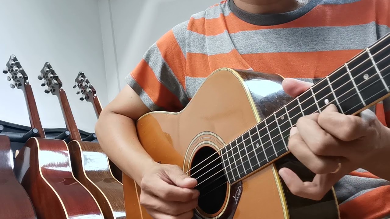 Yamaha FG-450 Japan 1972 B/S Jacaranda : รีวิว - YouTube
