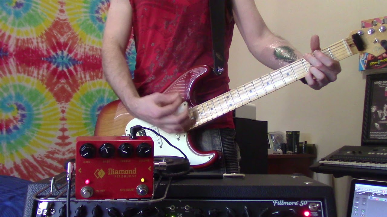 Diamond Fireburst Fuzz/Distortion Pedal-Playthrough - YouTube