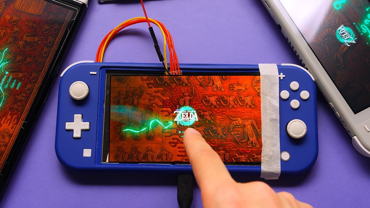 Nintendo Switch Lite」を有機ELディスプレイに改造するキット、香港で