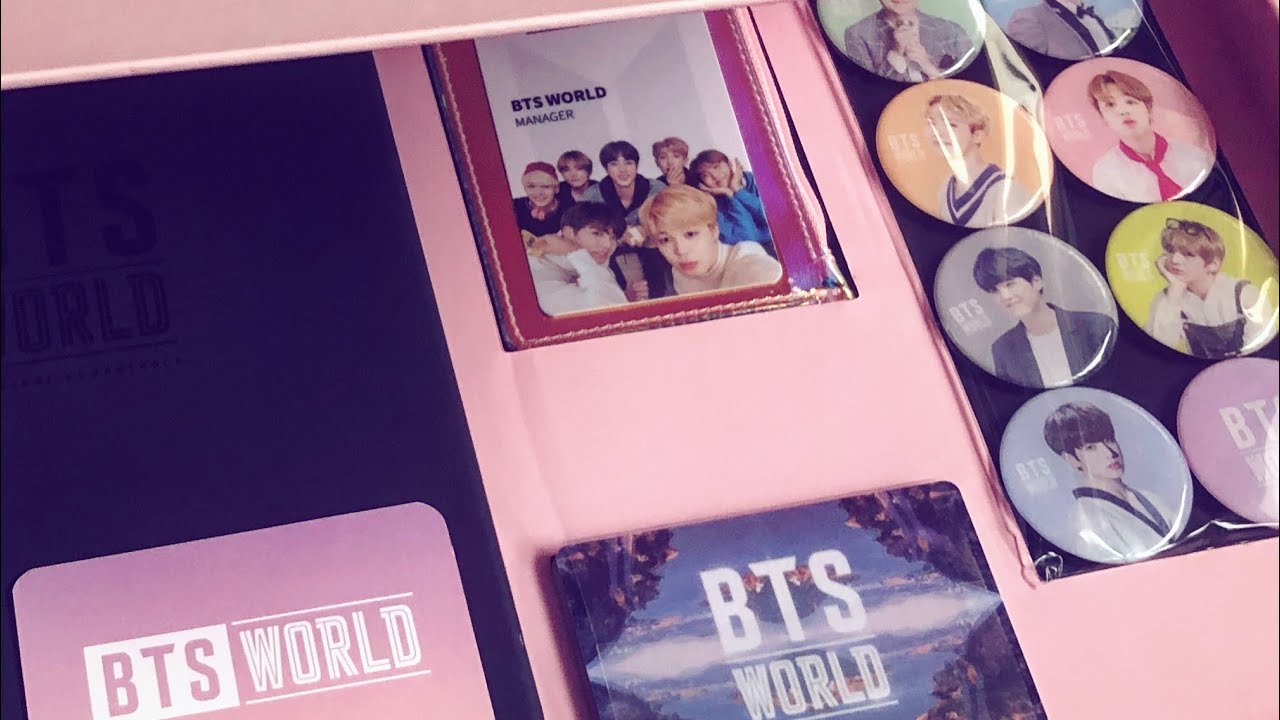 UNBOXING] BTS WORLD OST LIMITED EDITION (ASMR??) - YouTube