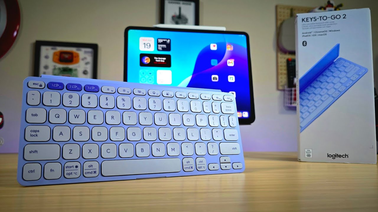 Logitech Keys To Go 2 with iPad Pro M4: Magic Keyboard What